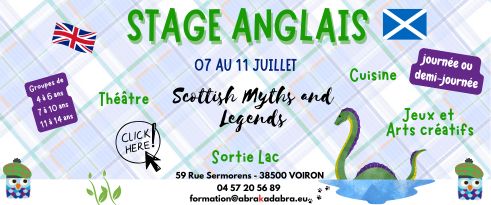 Stage Anglais Ecosse 